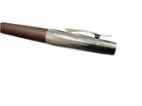Faber Castell Fountain Pen E motion Wood Polished Chrome Dark Brown NEW!