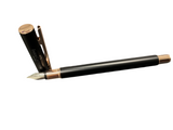 Faber Castell Fountain Pen Neo Slim Black Matte & Rose Gold