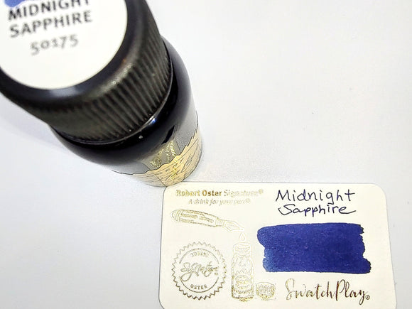Robert Oster Midnight Sapphire Fountain Pen Ink