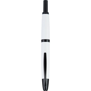 Pilot White/Black Vanishing Point Fountain Pen