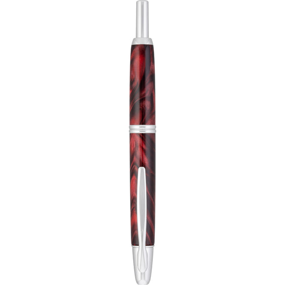 Pilot Vanishing Point Marbled Red Fountain Pen