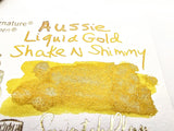Robert Oster Shake N Shimmy Aussie Liquid Gold Fountain Pen Ink  50ml