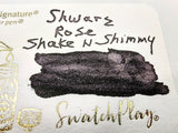 Robert Oster Shake N Shimmy Shwarz Rose Fountain Pen Ink  50ml