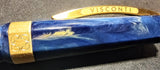 Visconti Opera Gold Fountain Pen-- Blue