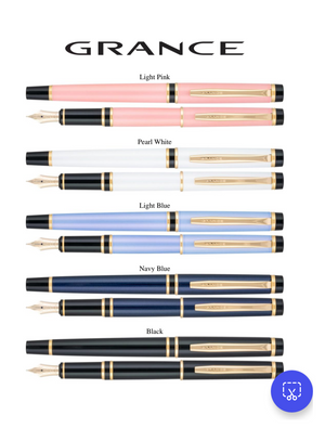 The Pilot Grance Fountain Pen 14k gold #3 nib