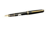 Pilot Falcon Fountain Pen Black with Gold Trim