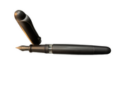 Aurora 88 Unica Black Satin  All Black Fountain Pen
