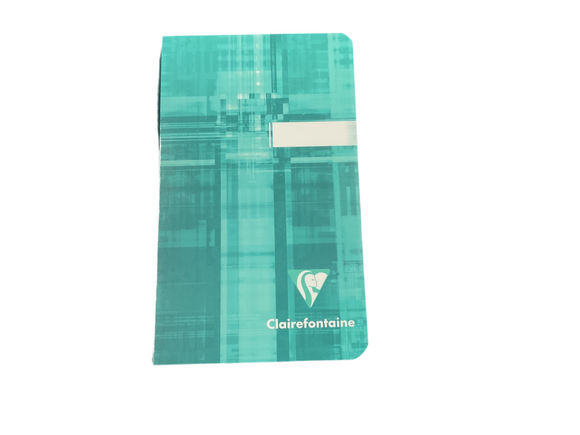 Clairefontaine Cloth Bound Lined Paper 3.7in x 5.5in