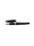 Aurora 88 Large Fountain Pen Black with Chrome Trim