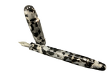 Penlux Masterpiece Grande Black & White Koi Piston filling Large Fountain Pen NEW!