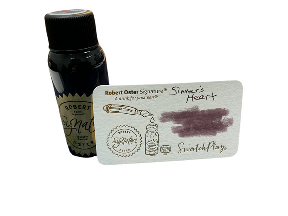 Robert Oster Fountain Pen Ink Sinner’s Heart NEW!
