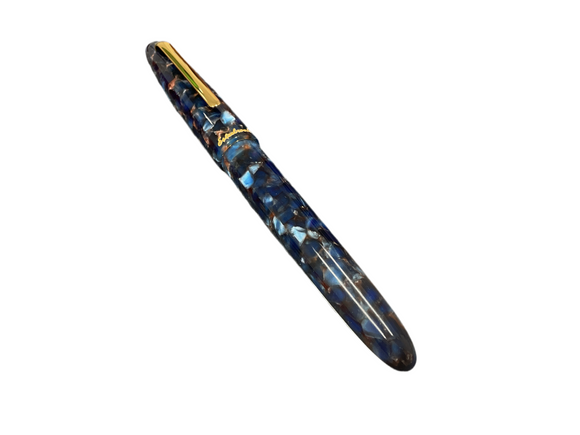 Esterbrook Estie Nouveau Blue with Gold Trim Fountain Pen