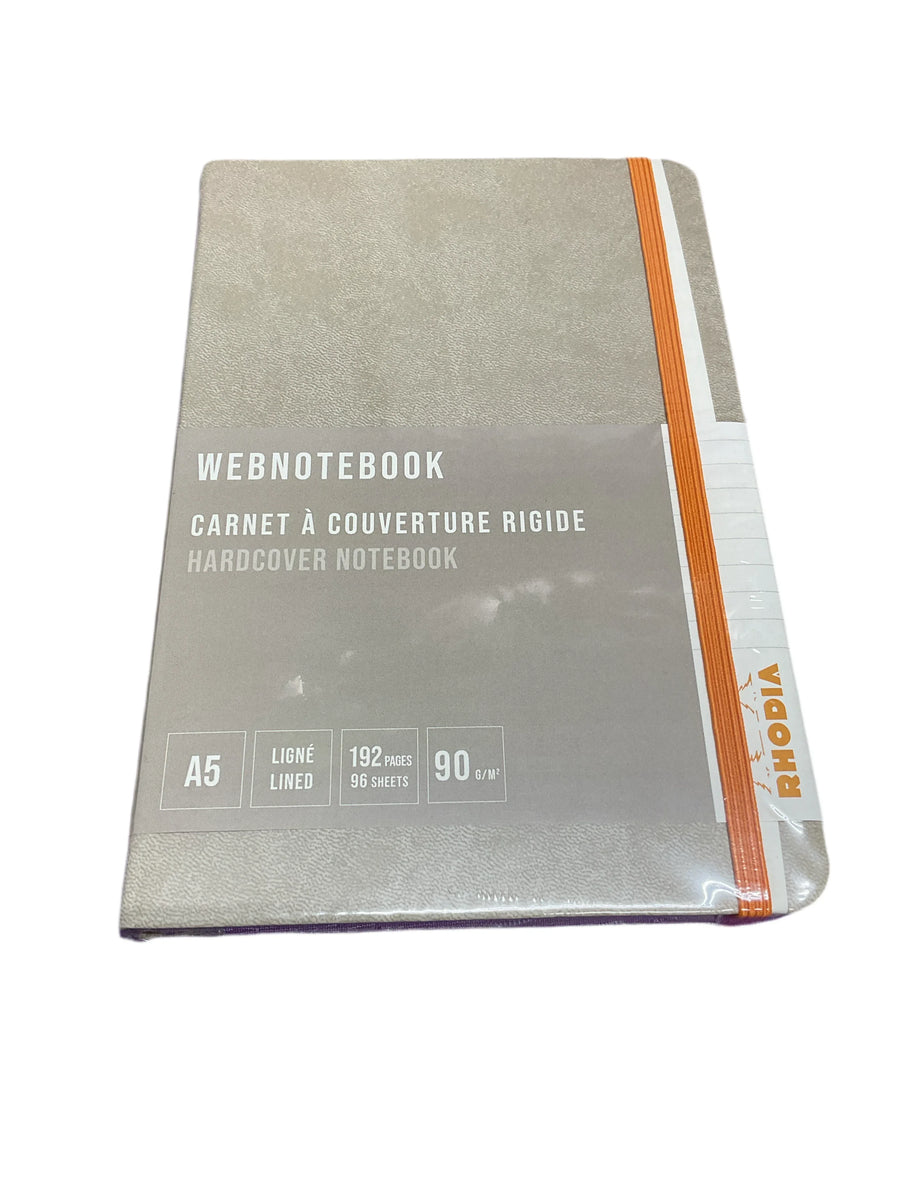 Rhodia Webnotebook Hardcover Lined Notebook | 90gsm – Florida Fountain Pen