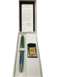 Penlux Masterpiece Grande The Green Earth Limited Edition Piston Filling Fountain Pen with 20ml bottle of Ink NEW!
