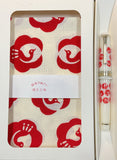 Sailor Limited Edition Kamawanu Tsurumaru-Ume Fountain Pen & Tenugui Set NEW!