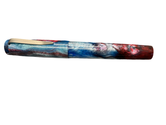 Write Turnz Union Jack Custom made Fountain Pen