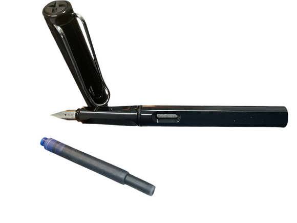 Lamy Safari Shiny Black Fountain Pen