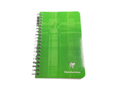 Clairefontaine Wire Bound Lined Notebook 4.3in x 6.6in