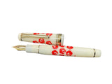 Sailor Limited Edition Kamawanu Tsurumaru-Ume Fountain Pen & Tenugui Set NEW!