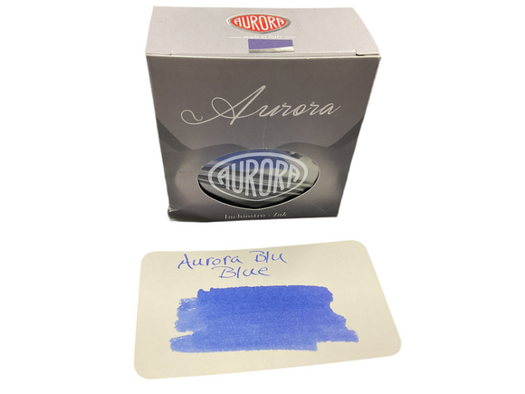 Aurora Fountain Pen Ink Blue 55ml Bottle NEW!
