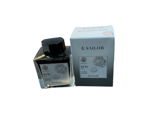 Sailor Manyo Kuri Fountain Pen Ink 50ml bottle NEW!