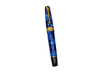 Aurora Optima Blue Auroloide Fountain Pen Gold Trim NEW!