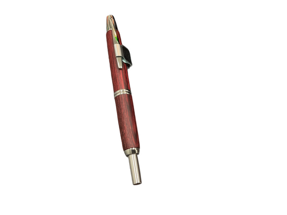 Pilot Vanishing Point Red Birchwood Fountain Pen NEW!