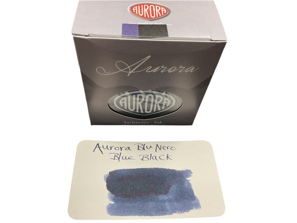 Aurora Fountain Pen Ink Blue Black 55ml Bottle NEW!