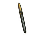 Pre-Owned Fountain Pen Oversized Estie Ebony with Gold Trim and 1.1 Stub