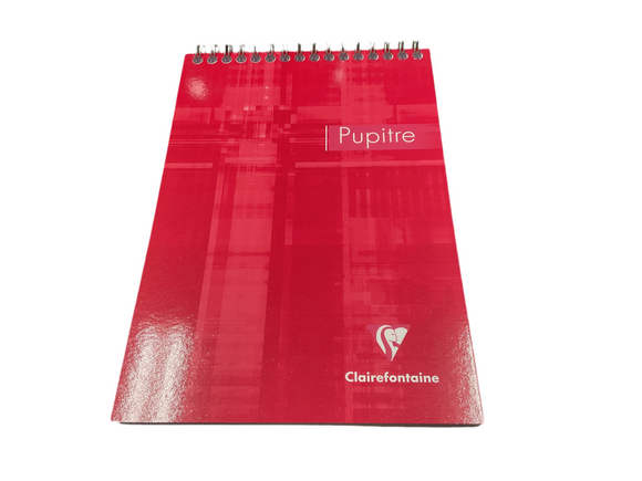 Clairefontaine Top Wire Bound Lined Paper A5 Notebook