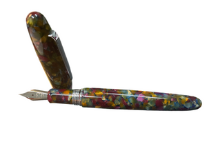 Esterbrook Botanical Garden Oversized Fountain Pen w Palladium Trim NEW!