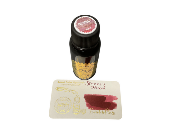 Robert Oster Sinner’s Blood Fountain Pen Ink NEW!