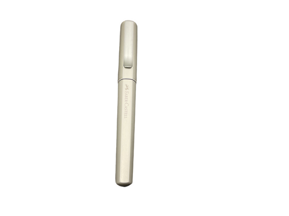 Faber Castell Fountain Pen Hexo Silver Matt NEW!