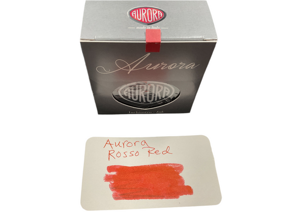 Aurora Fountain Pen Ink Red 55ml Bottle NEW!