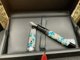 Aurora Fountain Pen Limited Edition Optima 365 Perla E Ottanio NEW!