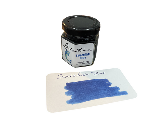 Anderillium Fountain Pen Ink Swordfish Blue 1.5 oz Bottle NEW!
