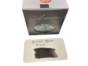 Aurora Fountain Pen Ink Black 55ml Bottle NEW!