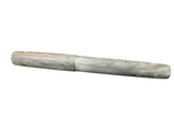 River City Pen Company Custom Made Fountain Pen Silver & White Westwood