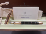 Graf Von Faber Castell Classic Anello Rose Gold Fountain Pen NEW!