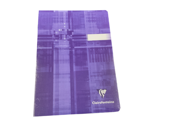 Clairefontaine Clothbound Lined 6x8 Notebook