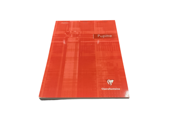 Clairefontaine Pupitre 8x11 Graph Paper Notebook Staple Bound Flip Open NEW!