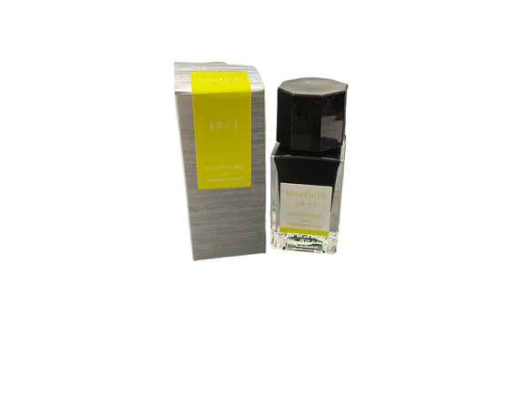 Iroshizuku Hotaru-bi Fountain Pen Ink 15 ml bottle