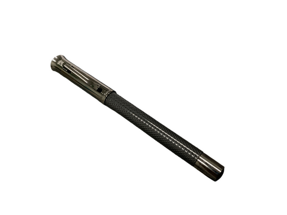 Graf Von Faber Castell Fountain Pen Guilloche Black NEW!