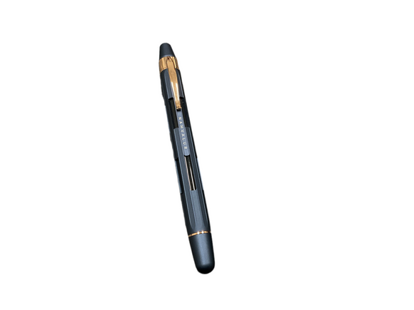 Nahvalur Eclipse Fountian Pen, Cobalt with Rose Gold Trim