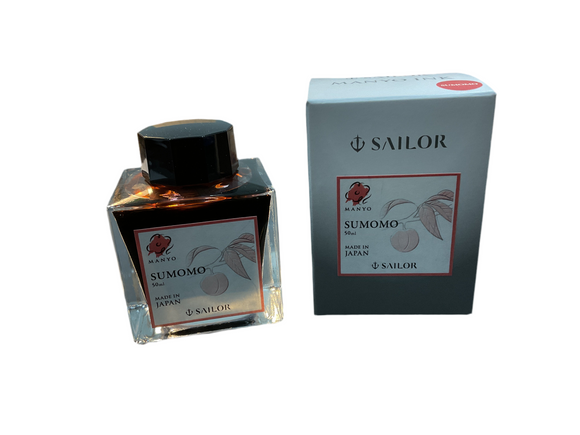 Sailor Manyo Sumomo Fountain Pen Ink 50ml Bottle NEW!