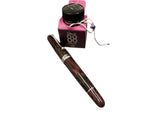 Aurora Fountain Pen 88 Magenta Ebonite with 18k Nib