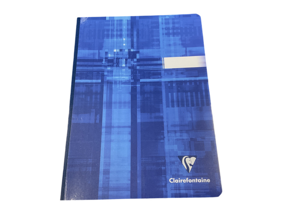 Clairefontaine Clothbound Blank Paper 6x8 Notebook