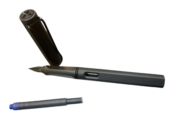 Lamy Safari Charcoal Fountain Pen