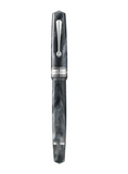 Omas Fountain Pen Bologna Grigio Luminoso With Silver Trim NEW!