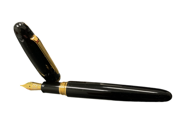 Esterbrook Estie Ebony with Gold Trim Oversized Fountain Pen (Available with Journaler nib) NEW!